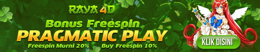 Bonus freespin Pragmatic play raya4d